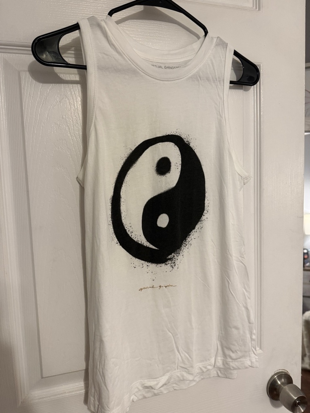 Spiritual Gangster White Logo Tee